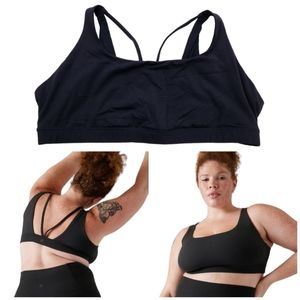 Athleta Exhale Bra Black 3X